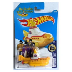 Beatles - 2016 Hot Wheels HW Screen Time Yellow Submarine 1:64 Die-Cast Collectable