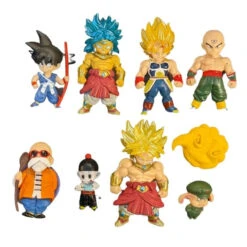 Dragon Ball Z -Set Of 8 - 4cm Figure