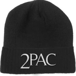 2PAC - Tupac Logo Unisex Beanie