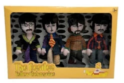 Beatles - 4 Band Member Box Set Soft Toys