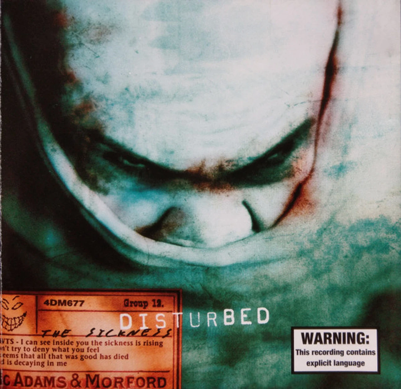 Disturbed - Sickness CD