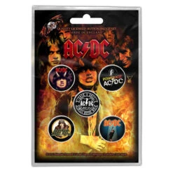 AC/DC - Highway To Hell Badge Set