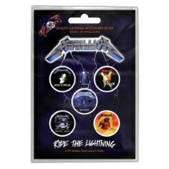 Metallica - Ride The Lightning Badge Set