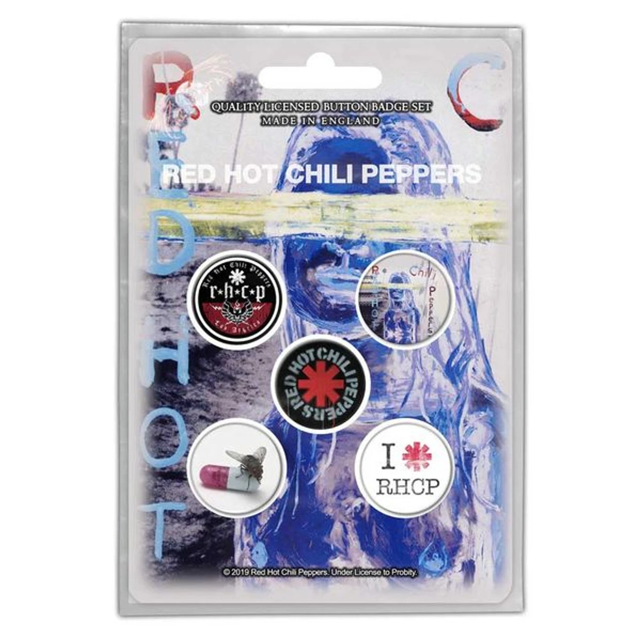 Red Hot Chili Peppers - By The Way Badge Set