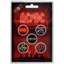 AC/DC - PWR-UP Badge Set