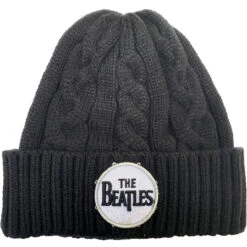 Beatles - Drum Logo Knit Unisex Beanie