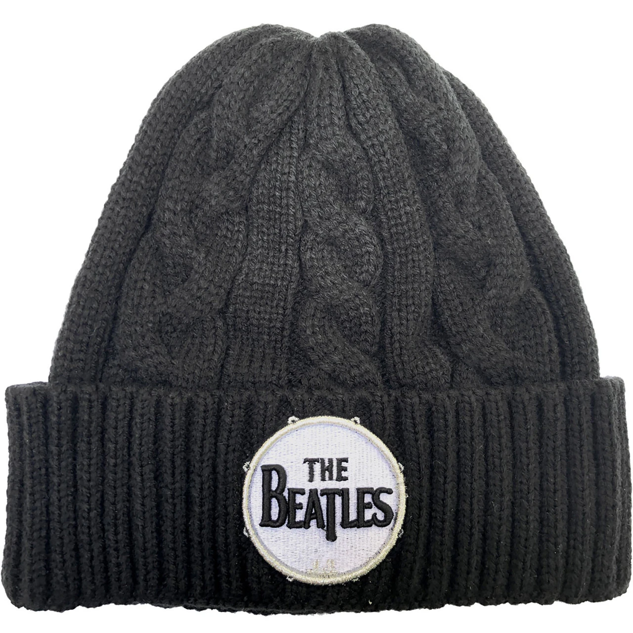 Beatles - Drum Logo Knit Unisex Beanie