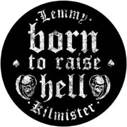Motorhead - Lemmy Born To Raise Hell Back Patch
