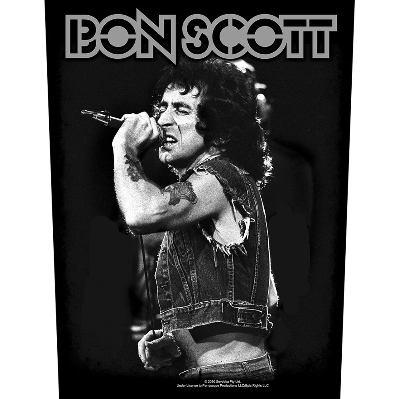 AC/DC - Bon Scott Back Patch