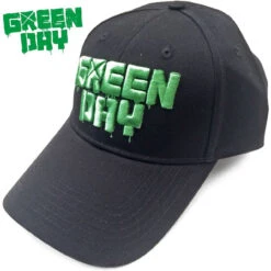 Green Day - Dripping Logo Baseball Cap