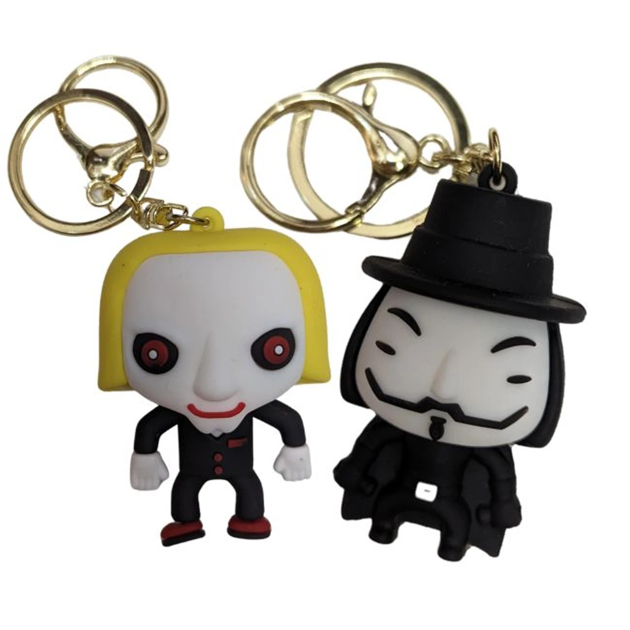Horror - Various 3D Rubber Keyrings