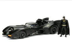 DC Batman (1989) - Batmobile W/ Batman Die Cast Car 1:24