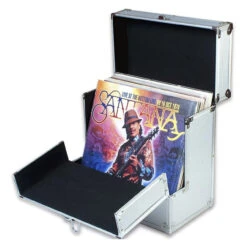 Retro Musique - Aluminium Storage Case Silver