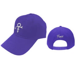 Prince - Purple Love Symbol Baseball Cap
