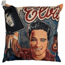 Elvis Presley - Retro Canvas Style 45x45cm Cushion