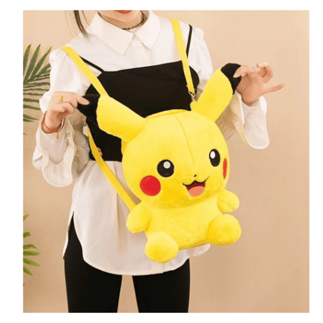 Pokemon - Pikachu Plush Backpack - Image 2