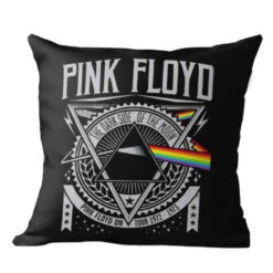 Pink Floyd - Dark Side Of The Moon (Inverted Triangle) Canvas Style Cushion